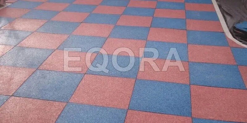 Резиновое покрытие из крошки для автосервисов в Жуковском
