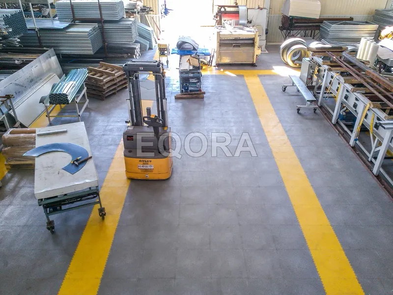 Резиновые покрытия из крошки для производственного цеха в Жуковском