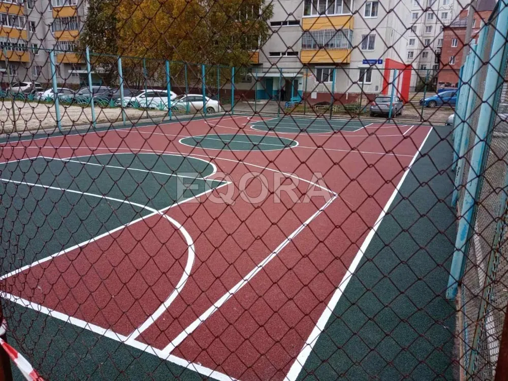 Резиновые покрытия из крошки для спортивных площадок в Жуковском